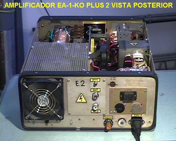 AMPLIFICADOR DE 1 KW HF  PLUS 2 EA1KO