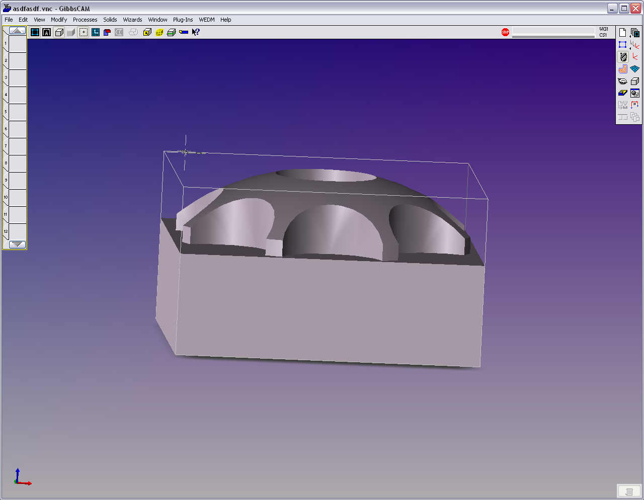 USING GIBBS CAM FOR CNC MILLING LEARNING OBJECTIVES 