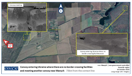 18 OSCE SMM CONFIRMS EVIDENCES OF THE RUSSIAN MILITARY