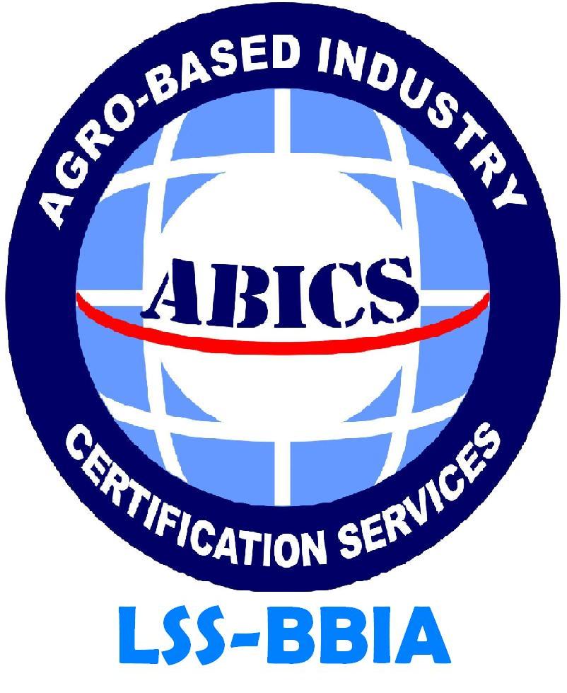 AGROBASED INDUSTRY CERTIFICATION SERVICES (ABICS) JL IR H JUANDA