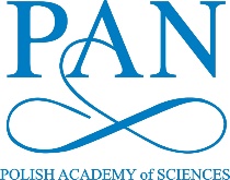 POLISH ACADEMY OF SCIENCES APPLICATION FOR A RESEARCH VISIT