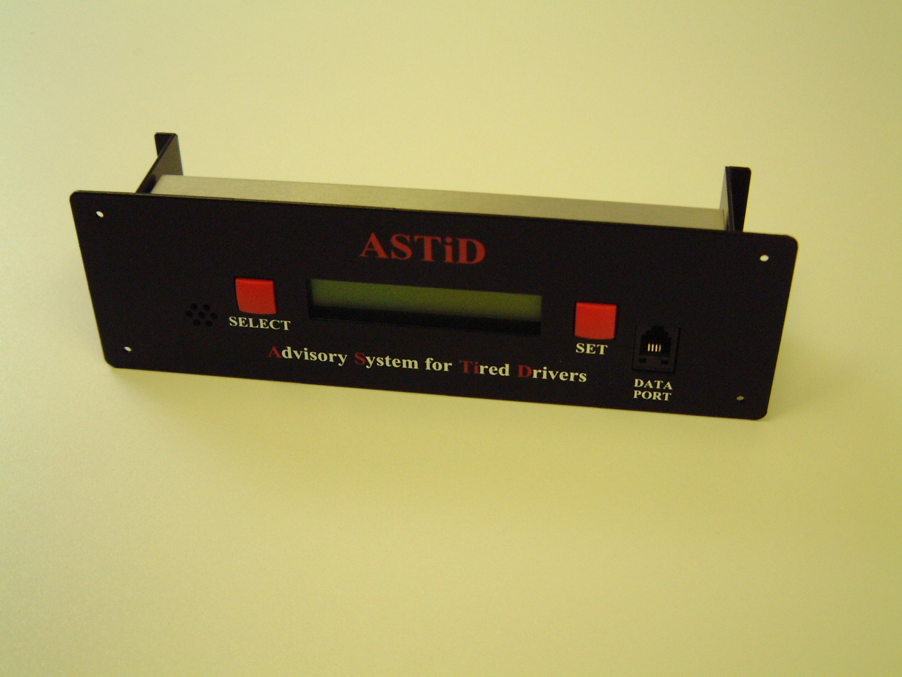 ASTID ADVISORY SYSTEM FOR TIRED DRIVERS INSTALLATION SET UP