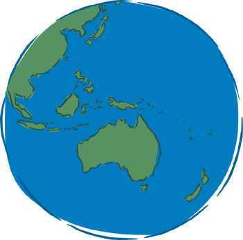 FIND ALL OF THE CONTINENTS AND OCEANS IN THE