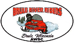 BRULE RIVER RIDERS SNOWMOBILE CLUB TWIN GABLES RESTAURANT BRULE